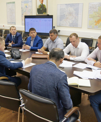 09.07.2019 состоялось совещание по вопросу реализации первоочередных мероприятий, направленных на улучшение транспортной доступности городских округов Мытищи, Красногорск и Балашиха Московской области.