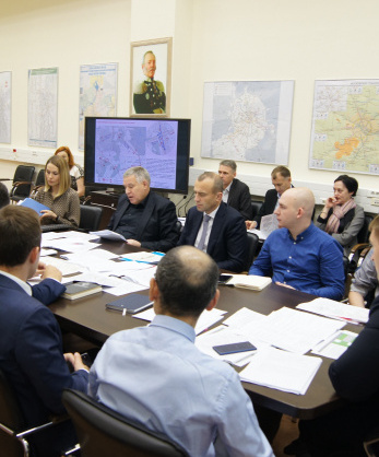 30.10.2019 состоялось заседание Рабочей группы по автомобильным дорогам и улично-дорожной сети по вопросу синхронизации планов развития автомобильных дорог и улично-дорожной сети на территории Москвы и Московской области, тяготеющих к автомобильной дороге А-106 Рублево-Успенское шоссе.
